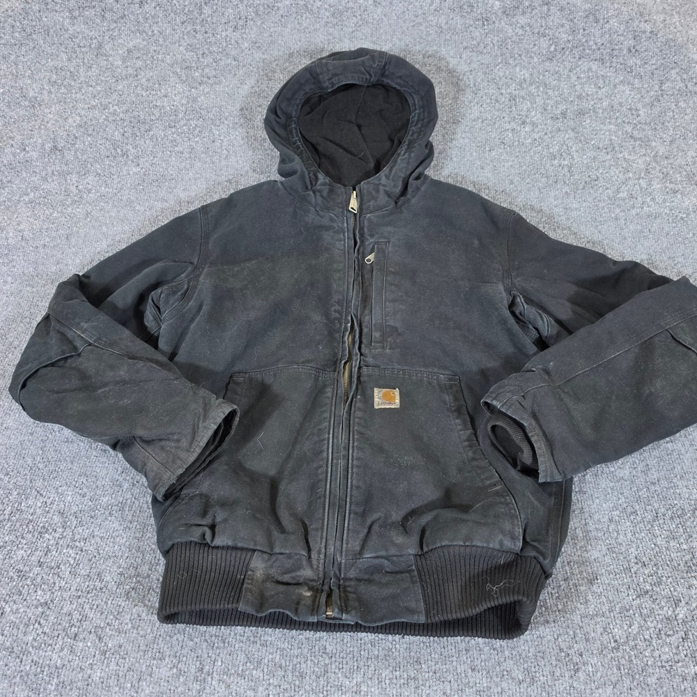Carhartt Full Swing Armstrong Active Jacket Black Mens Small 103371 Workwear